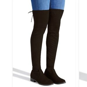 ShoeDazzle Thigh high boots